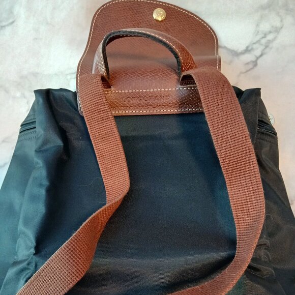 Authentic Longchamp Le Pliage Black Original Backpack - Picture 5 of 11